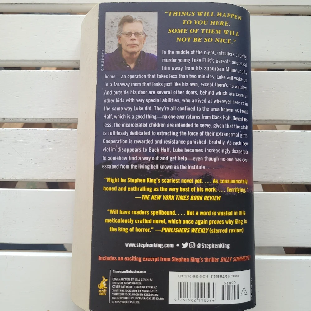 The Institute by Stephen King Hardcover